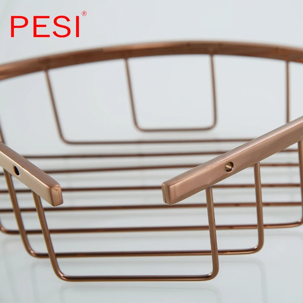 Kệ Góc Phòng Tắm Inox Đen Treo Tường Đựng Sữa Tắm - Daisan Store