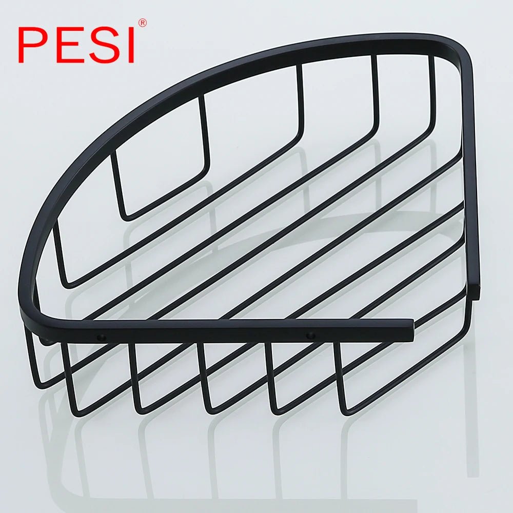 Kệ Góc Phòng Tắm Inox Đen Treo Tường Đựng Sữa Tắm - Daisan Store