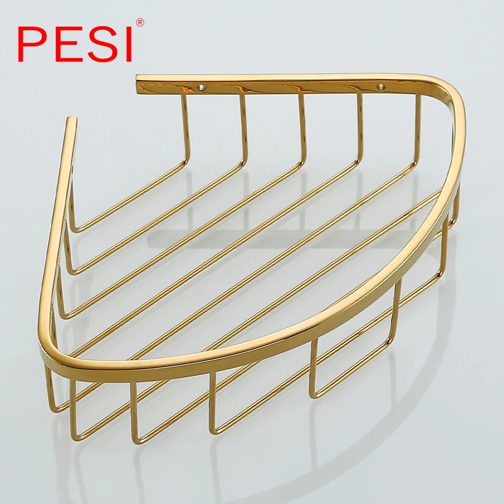 Kệ Góc Phòng Tắm Inox Đen Treo Tường Đựng Sữa Tắm - Daisan Store