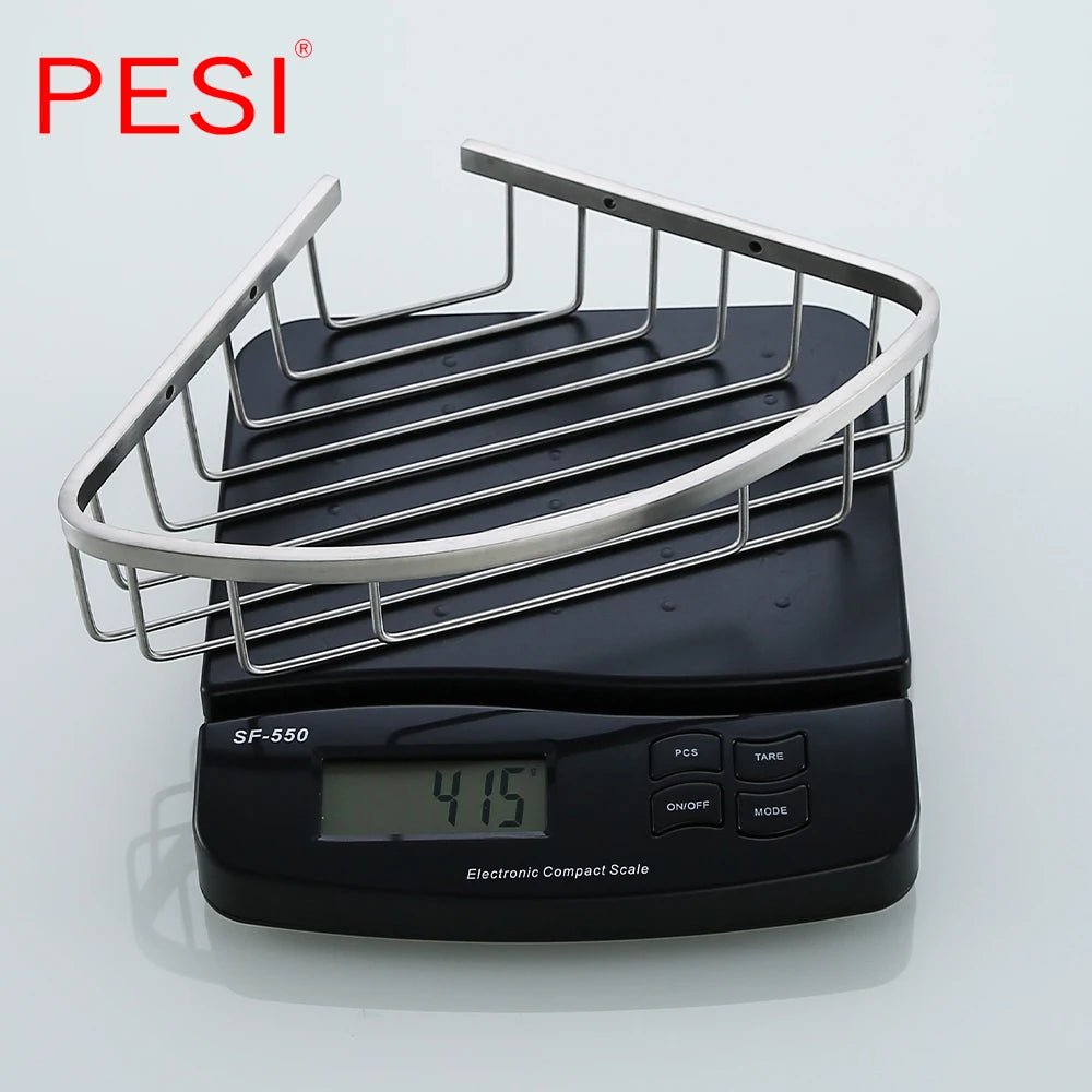 Kệ Góc Phòng Tắm Inox Đen Treo Tường Đựng Sữa Tắm - Daisan Store