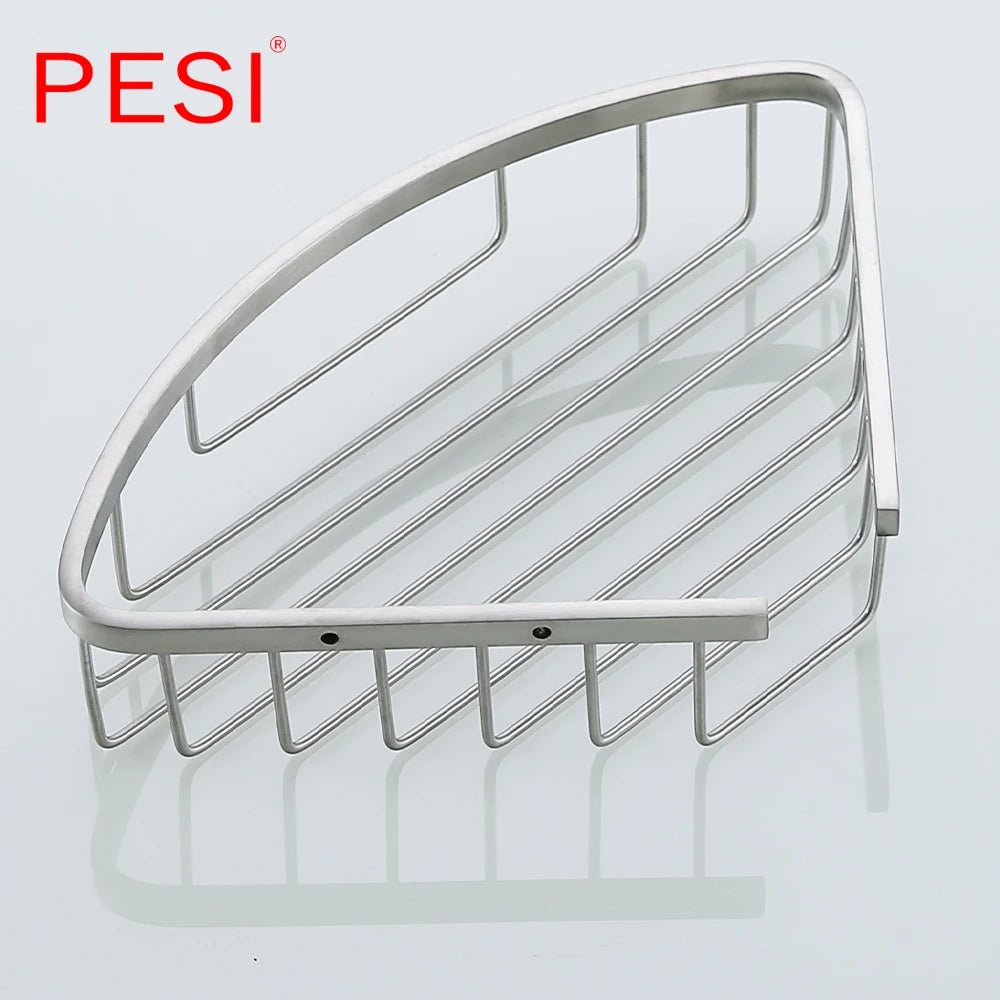 Kệ Góc Phòng Tắm Inox Đen Treo Tường Đựng Sữa Tắm - Daisan Store