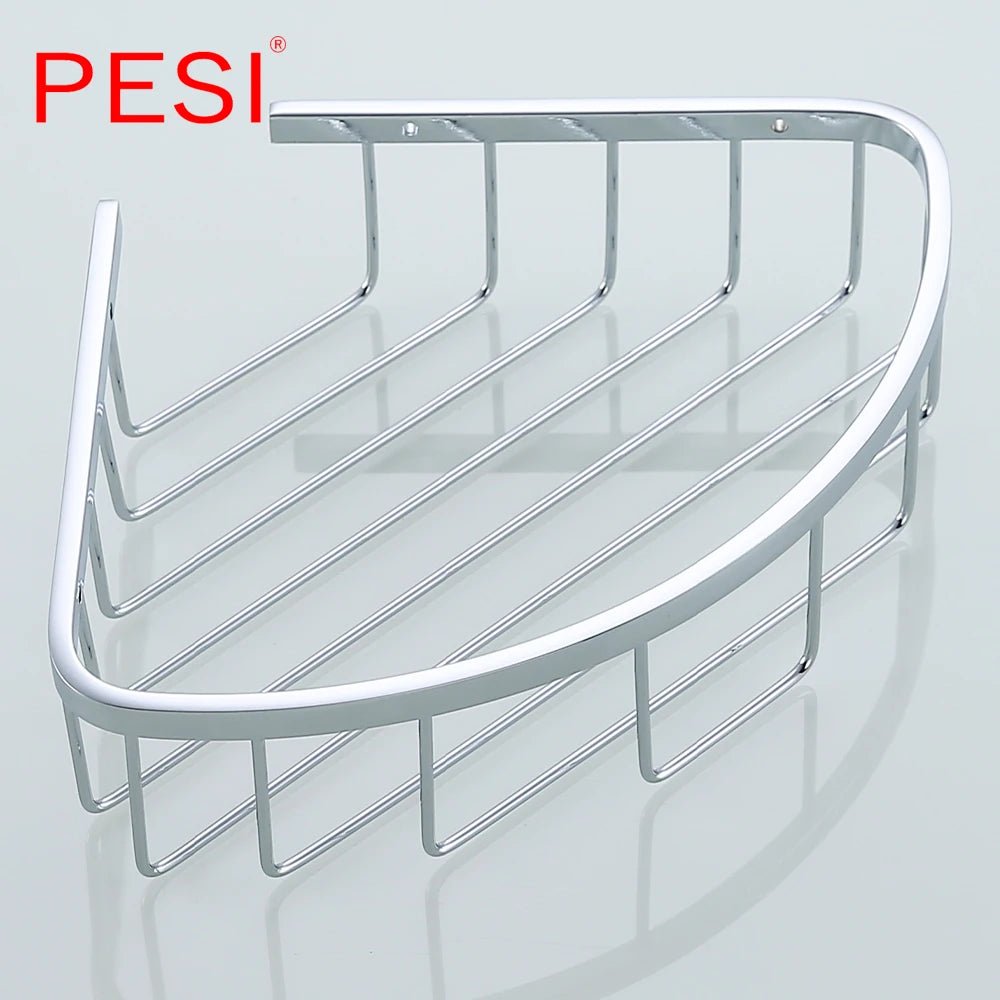 Kệ Góc Phòng Tắm Inox Đen Treo Tường Đựng Sữa Tắm - Daisan Store