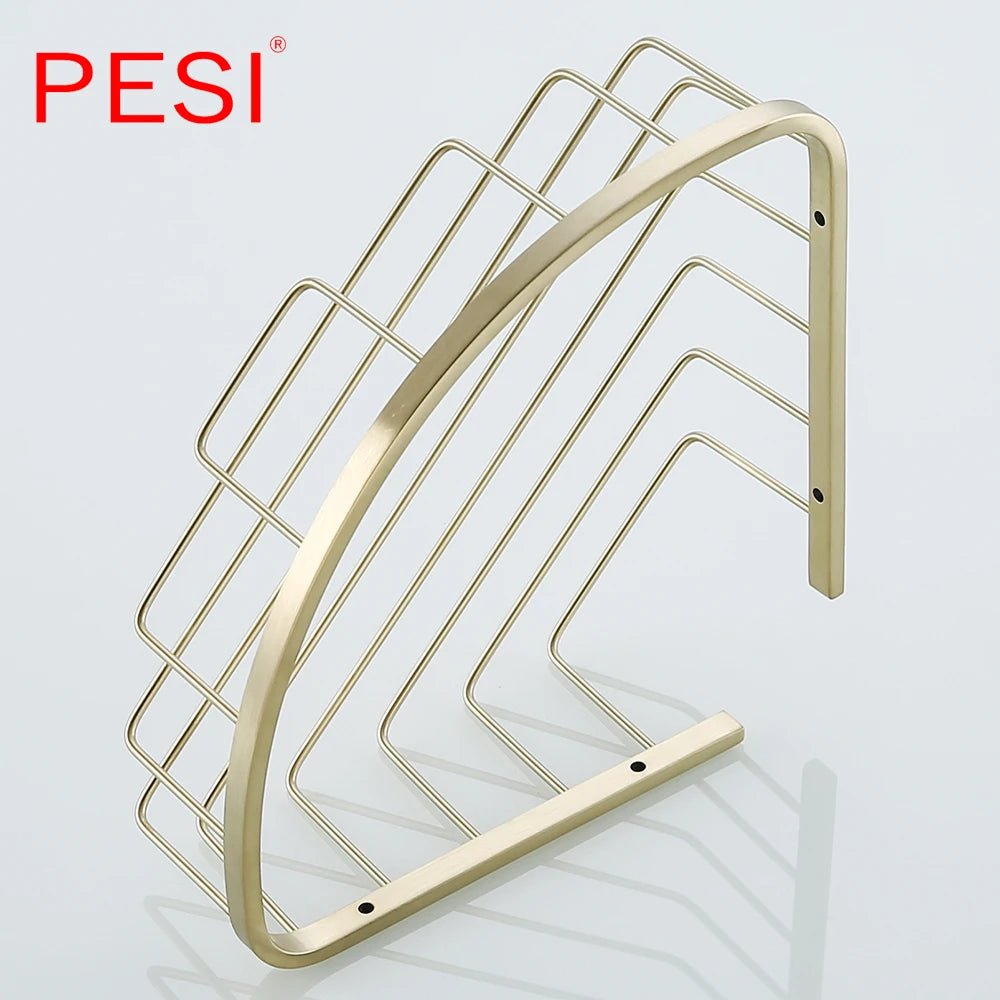 Kệ Góc Phòng Tắm Inox Đen Treo Tường Đựng Sữa Tắm - Daisan Store