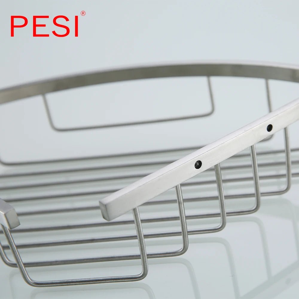 Kệ Góc Phòng Tắm Inox Đen Treo Tường Đựng Sữa Tắm - Daisan Store