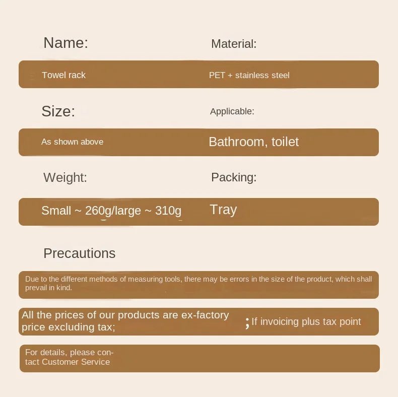 Kệ Treo Khăn Đôi Hút Chân Không Kèm Móc Tiện Lợi - Daisan Store