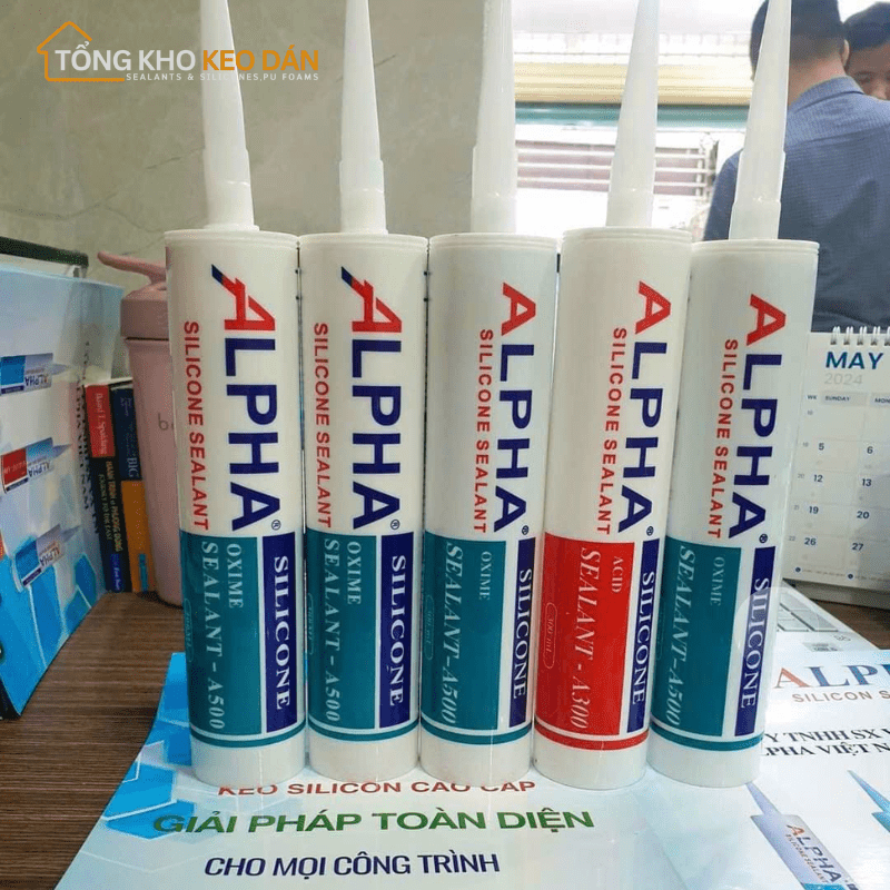 Keo Alpha Silicon Axit A300 - Daisan Store