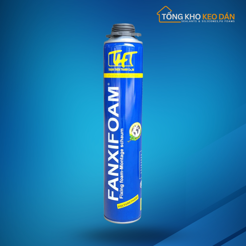 Keo Bọt Fanxifoam 750ml Dạng Súng