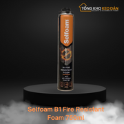 Keo Bọt Nở Chống Cháy Selfoam B1 Foam Chống Cháy 750ml