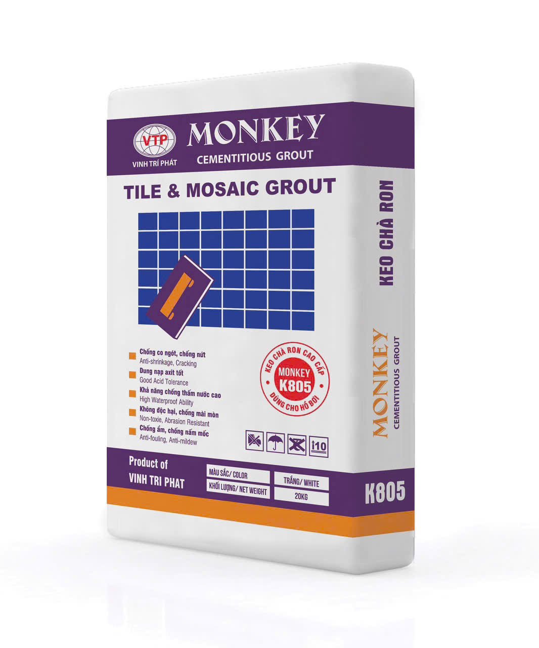 Keo chà ron hồ bơi K.805 - Daisan Store