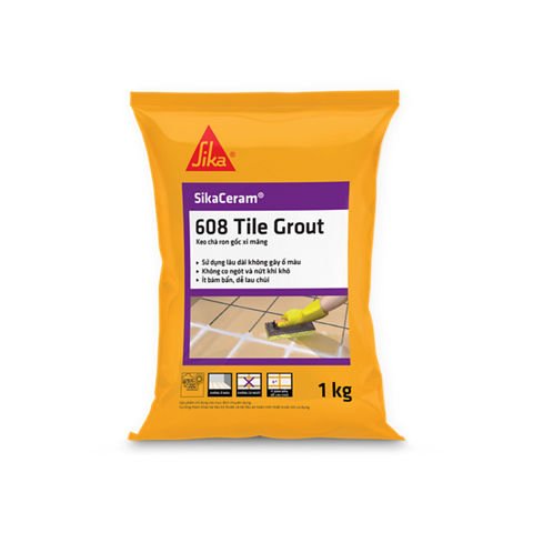 Keo Chà Ron SikaCeram® - 608 Chống Thấm Hiệu Quả - Daisan Store