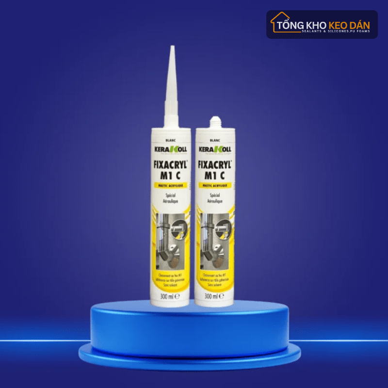 Keo Chống Cháy Kerakoll Fixacryl M1C 300ml - Daisan Store