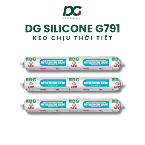Keo dán chịu thời tiết DG Silicone G791 - Daisan Store