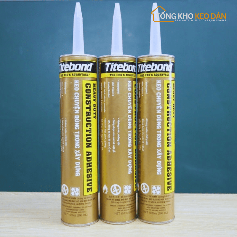 Keo Dán Đa Năng Titebond Vàng Cho Xây Dựng - Daisan Store