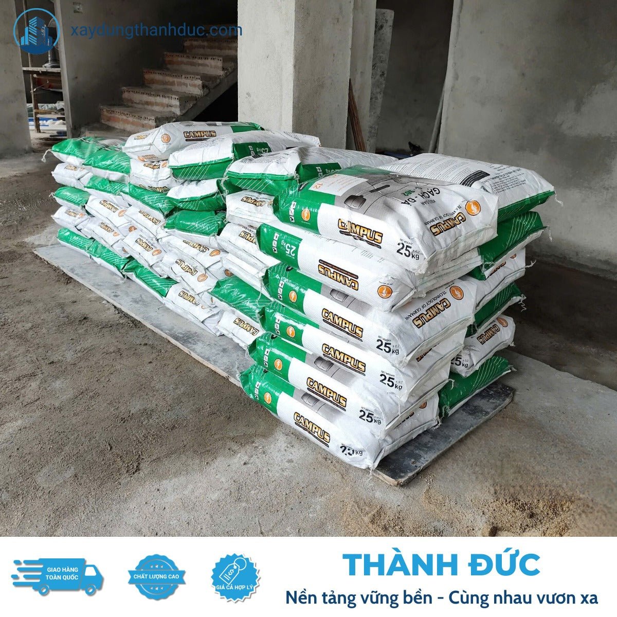 Keo Dán Gạch Campus 901 – Nội Thất & Ngoại Thất Có Mái Che - Daisan Store