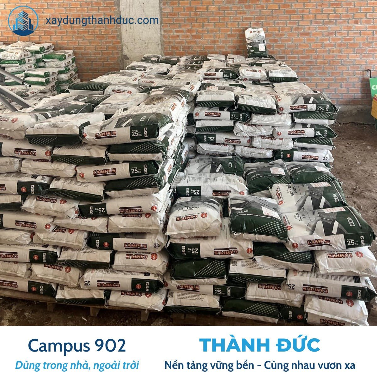 Keo Dán Gạch Campus 902 Thành Đức – Ngoài Trời & Hồ Bơi - Daisan Store