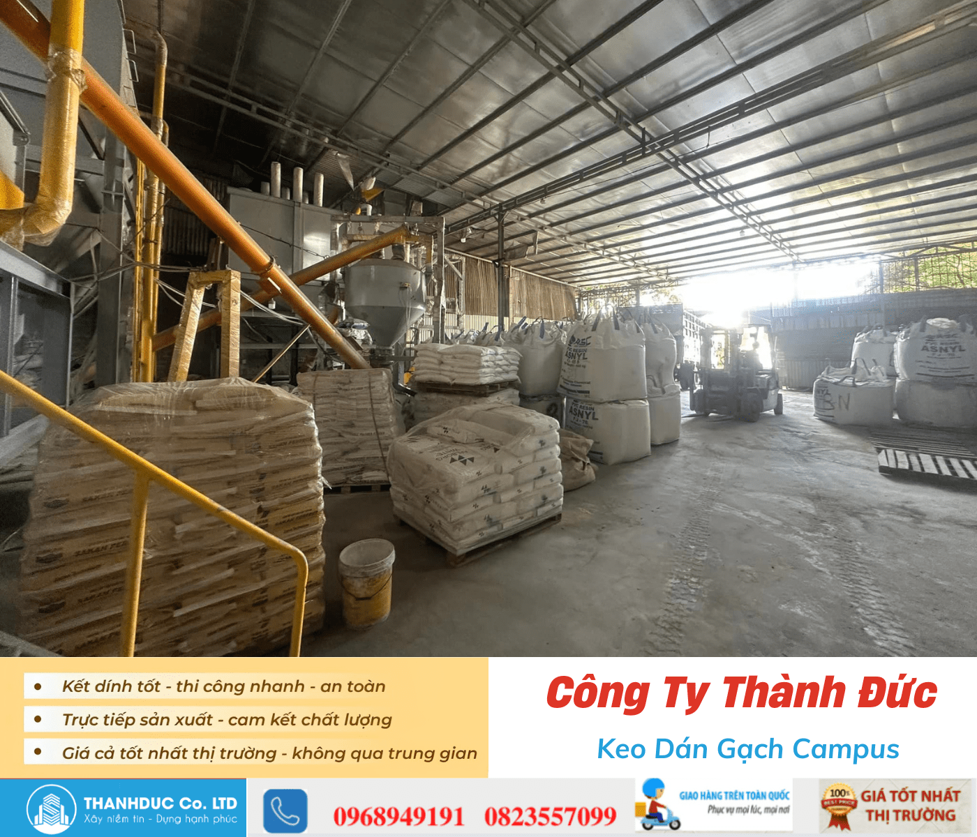 Keo Dán Gạch Campus 902 Thành Đức – Ngoài Trời & Hồ Bơi - Daisan Store