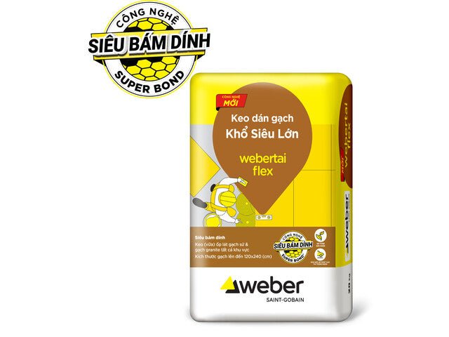 Keo dán gạch có ĐỘ ĐÀN HỒI CAO thích hợp cho khu vực chịu RUNG ĐỘNG & TẢI TRỌNG nặng - Daisan Store