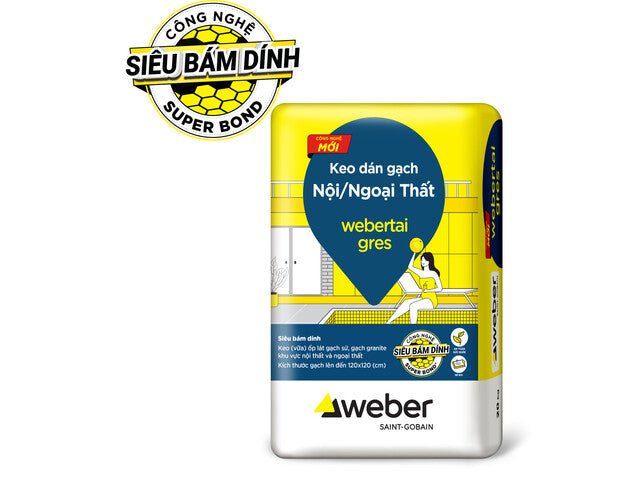 Keo dán gạch ngoại thất, chuyên dùng cho gạch khổ lớn - Daisan Store