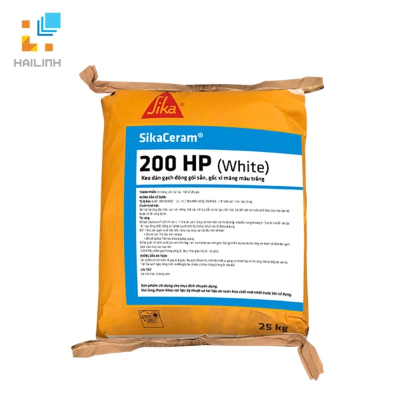 KEO DÁN GẠCH SIKA CERAM 200HP WHITE - Daisan Store