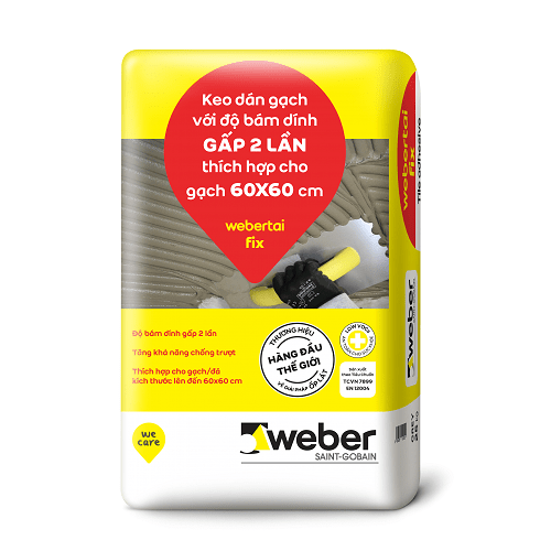 Keo dán gạch Webertai fix - Daisan Store