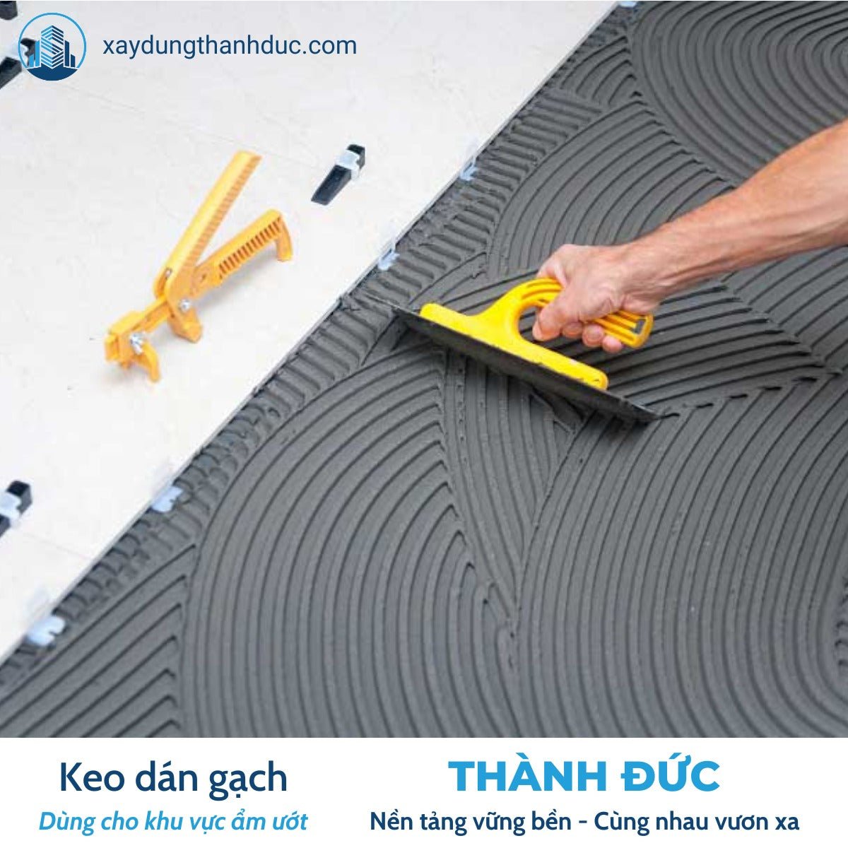 Keo Dán Gạch Webertai fix cho khu vực ẩm ướt - Daisan Store