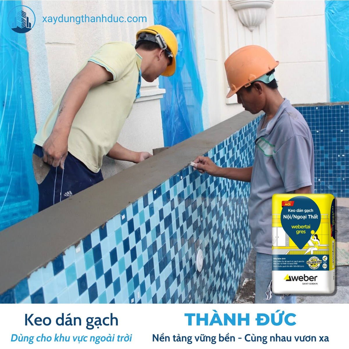 Keo Dán Gạch Webertai gres Miền Nam - Daisan Store