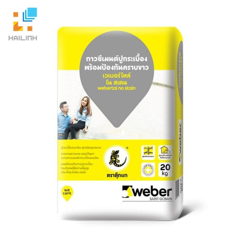 Keo dán gạch Weber.tai NO STAIN - Daisan Store