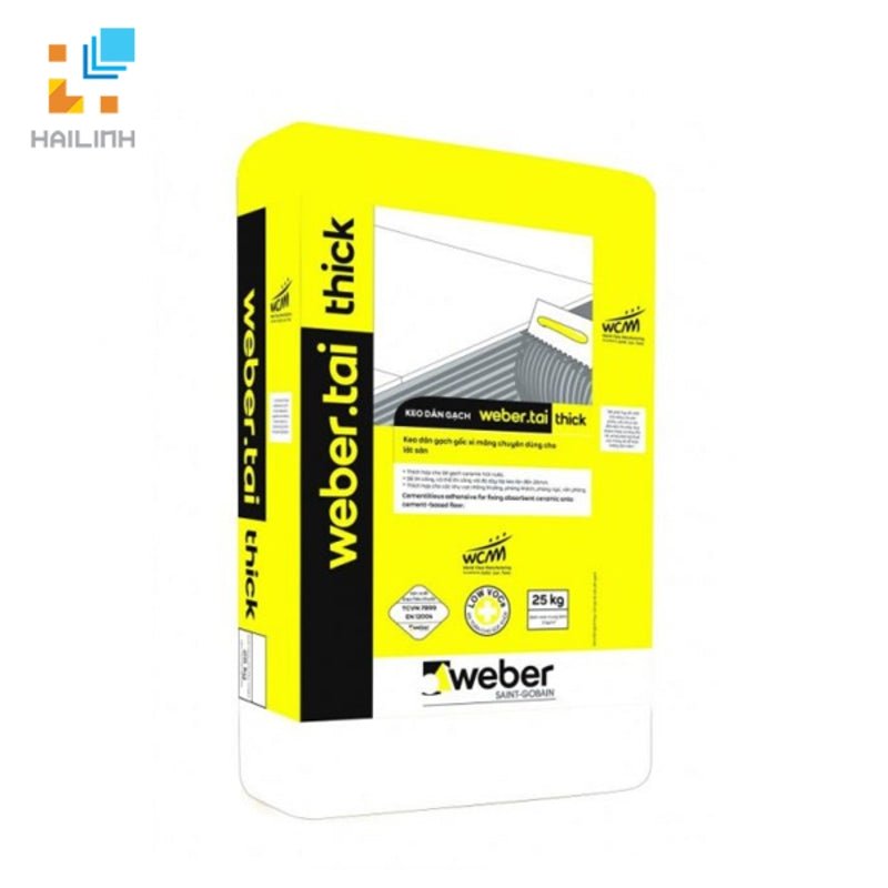 Keo dán gạch Weber.tai Thick - Daisan Store