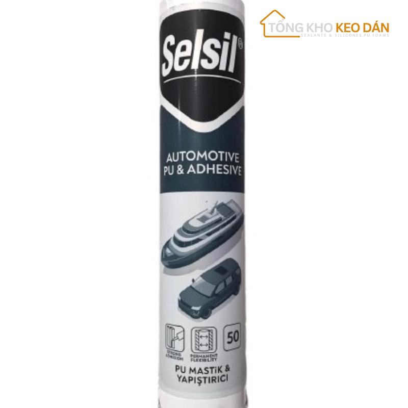 Keo Dán Gốc PU Selsil PU50 300ml Chất Lượng Cao