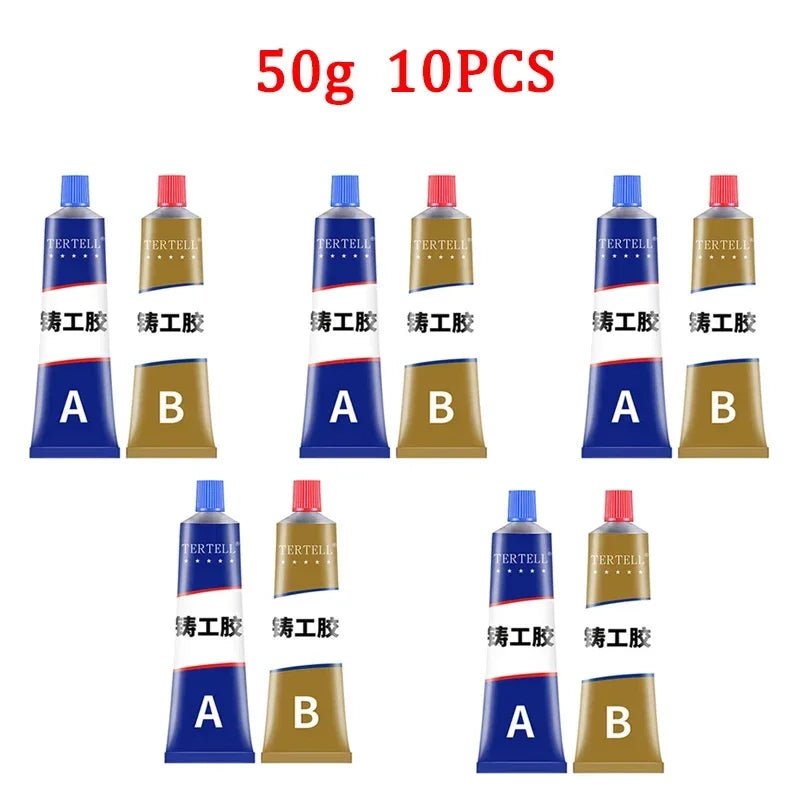 Keo Dán Kim Loại Chịu Nhiệt Cao Sửa Chữa Mối Hàn AB Glue - Daisan Store