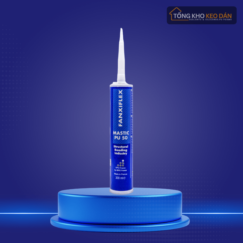 Keo Dán Kính Ô Tô Tấm Alu Gốc PU Fanxiflex PU50 300ml - Daisan Store