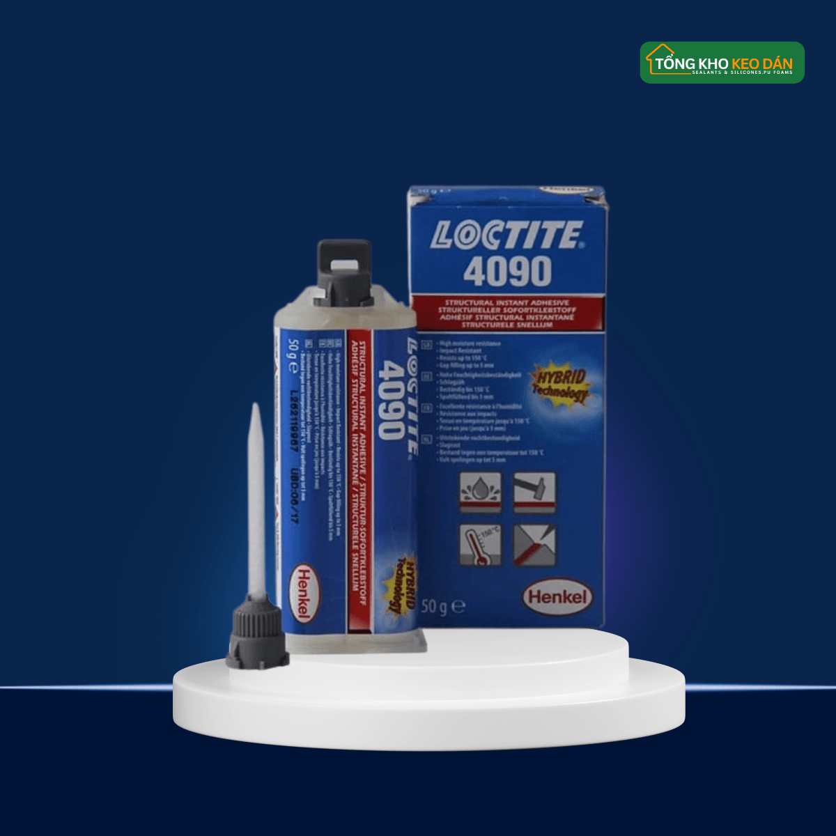 Keo dán nhanh Loctite 4090 - Daisan Store