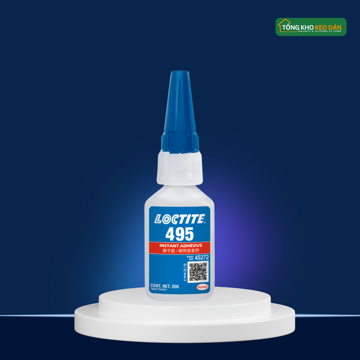 Keo dán nhanh Loctite 495 20g - Daisan Store
