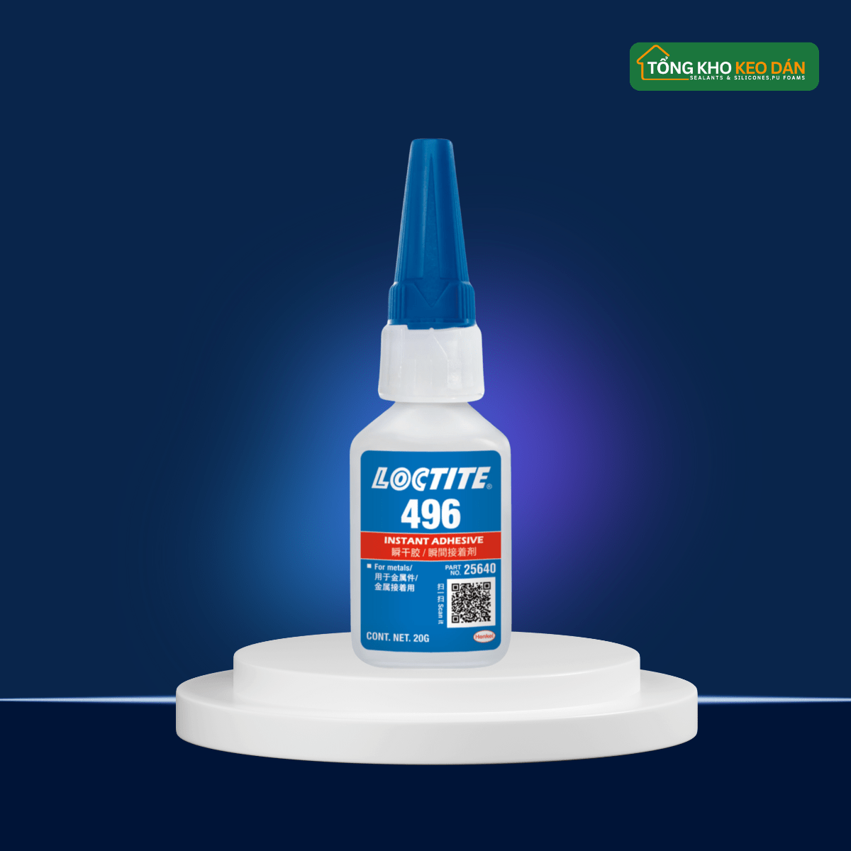 Keo dán nhanh Loctite 496 - Daisan Store