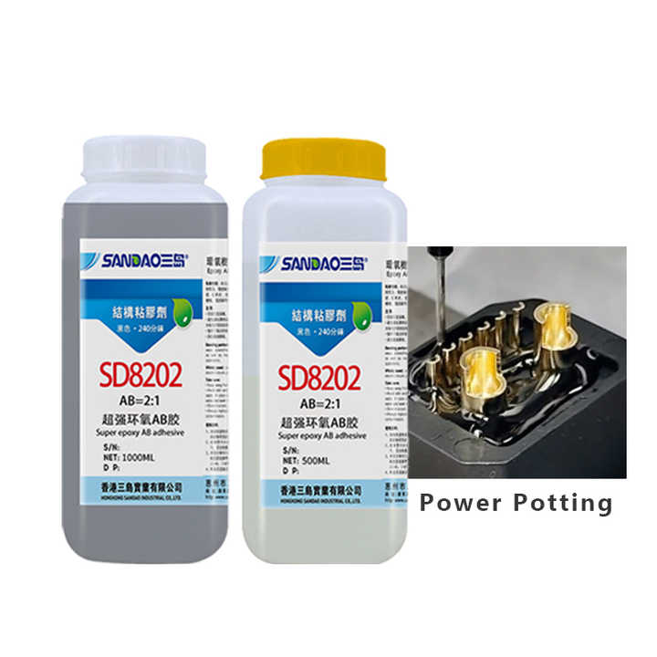 Keo dán nhựa Epoxy trong suốt Đèn điện tử cách nhiệt chống thấm nước chịu nhiệt độ cao - Daisan Store