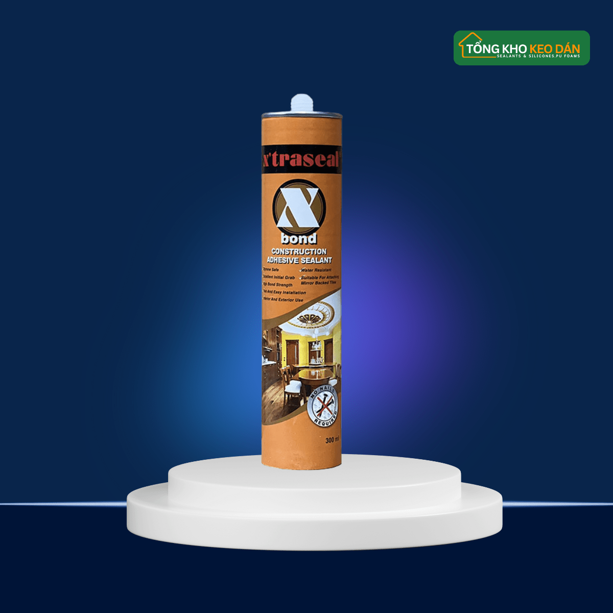 Keo dán xây dựng đa năng X’traseal X’bond - Daisan Store