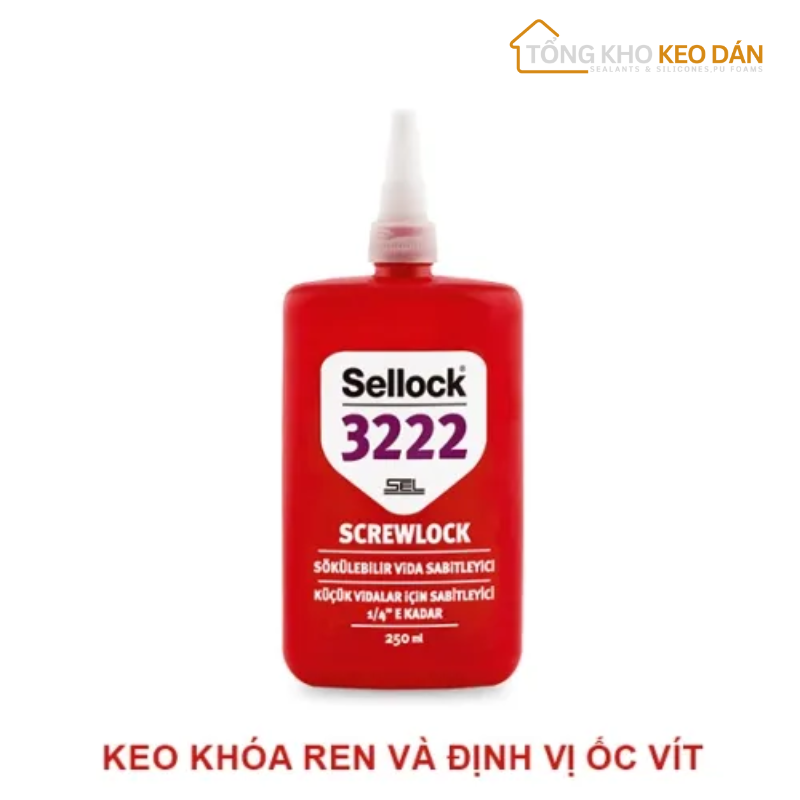 Keo khoá ốc selock 3222