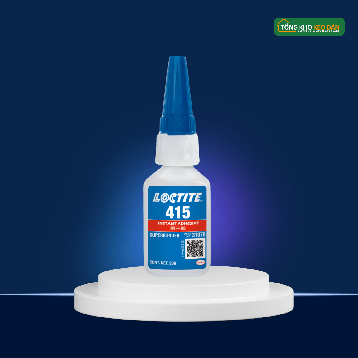 Keo khóa ren Loctite 415 - Daisan Store