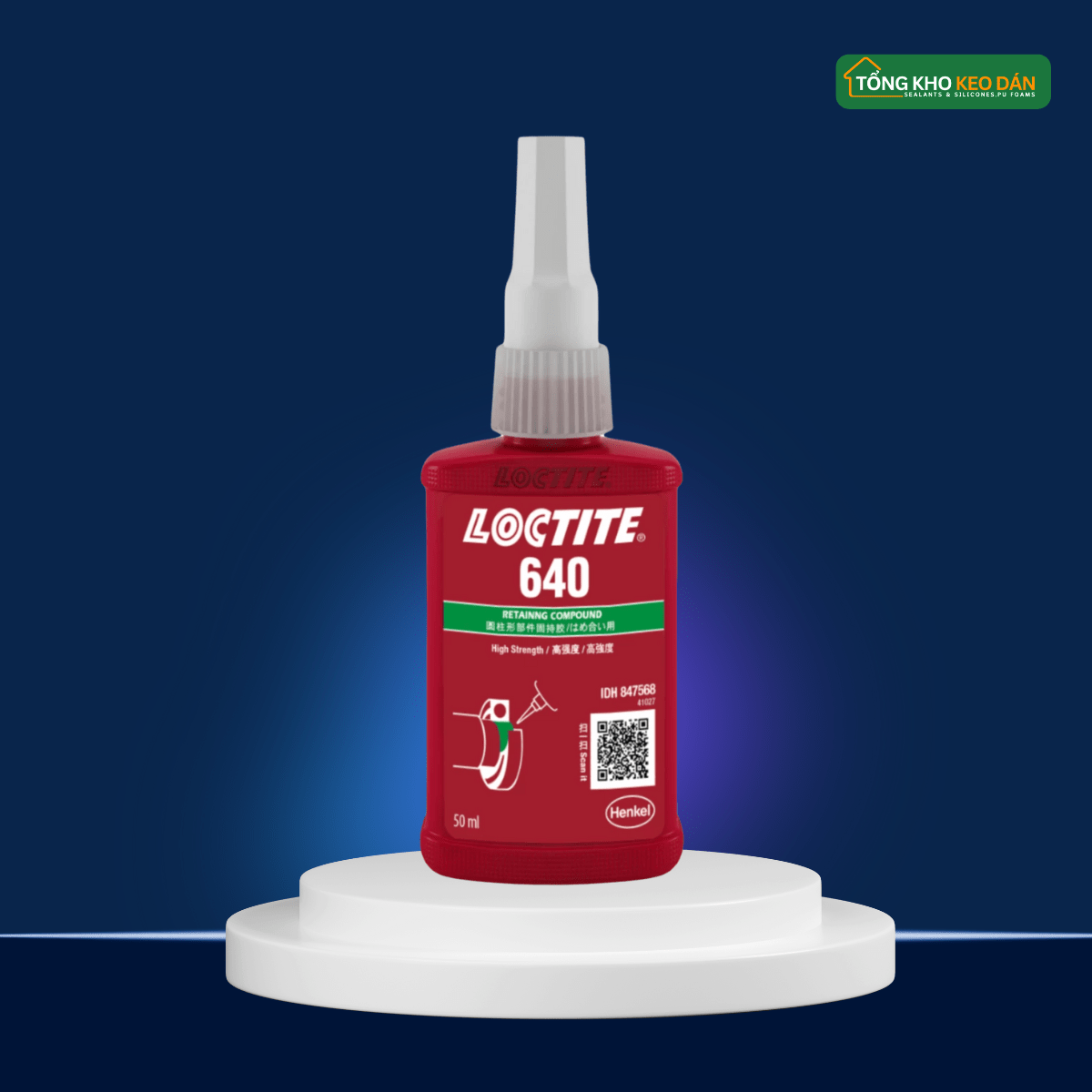 Keo khóa ren Loctite 640 - Daisan Store
