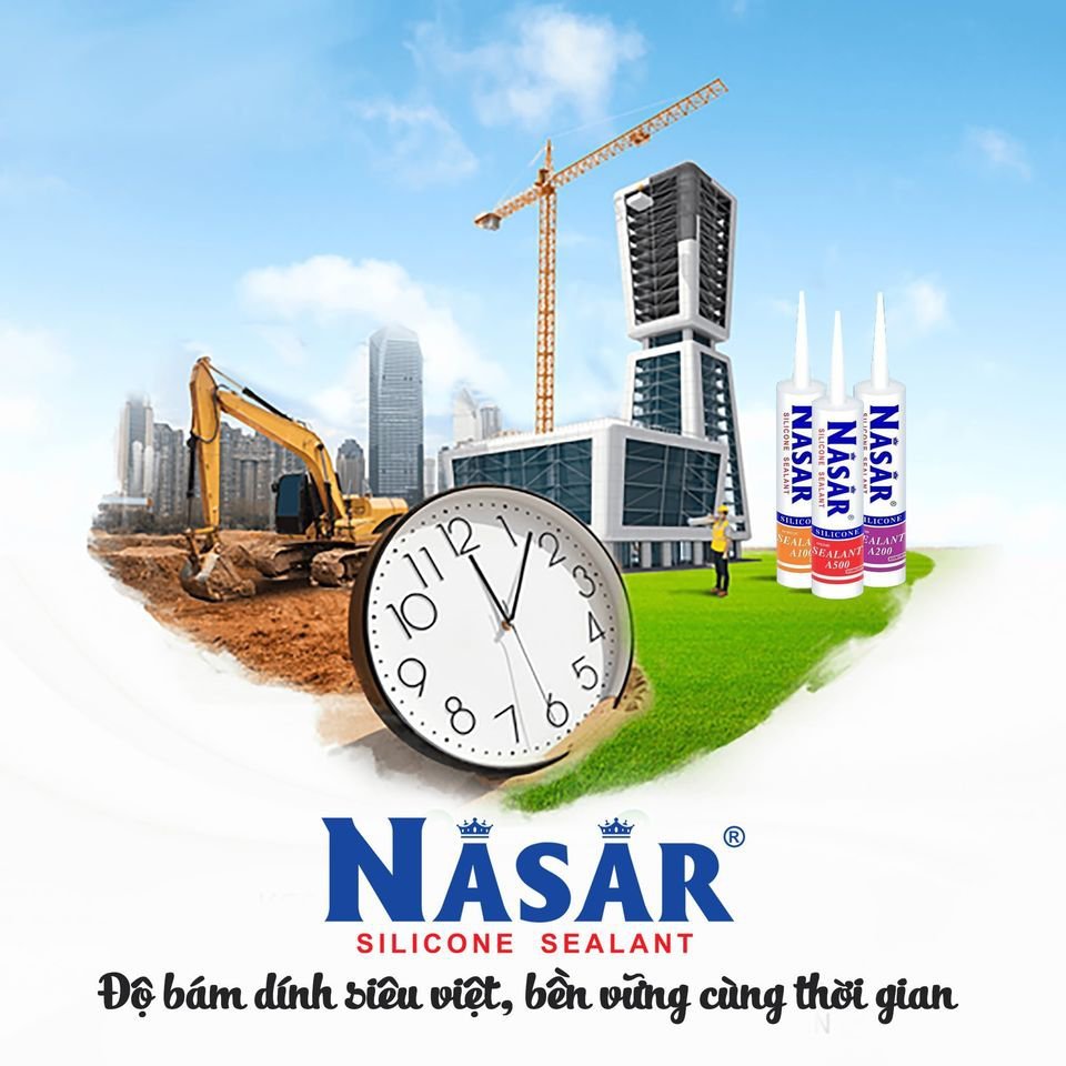 Keo Nasar Silicone A120 – 24 chai/thùng - Daisan Store