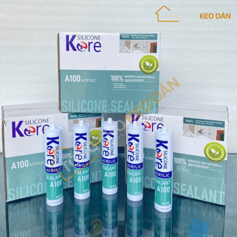 Keo silicone acrylic Kore A100 - Daisan Store