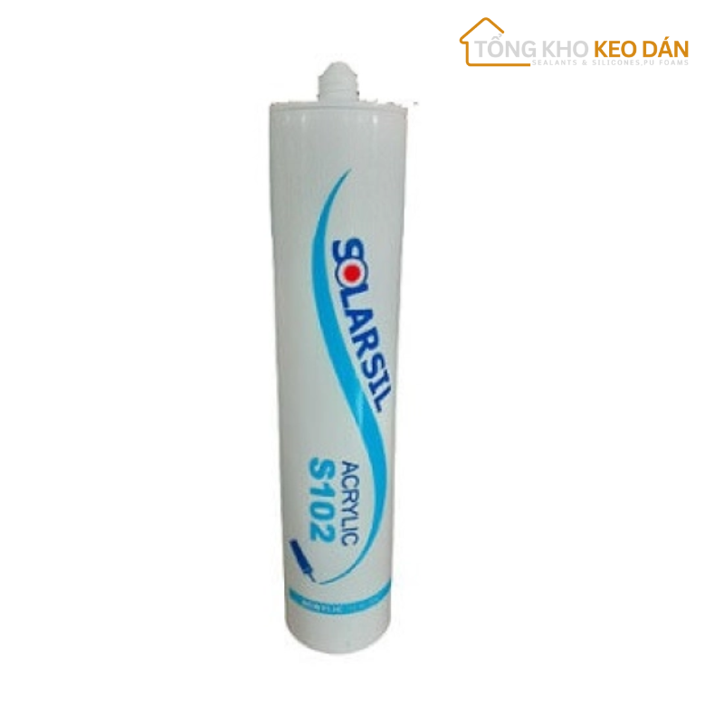 keo silicone Acrylic SOLARSIL S102