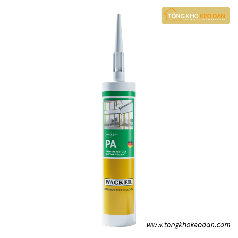 Keo Silicone Axit Nhanh Khô Wacker PA