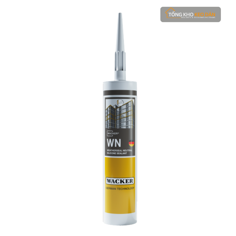 Keo Silicone chịu thời tiết trung tính Wacker WN – Daisan Store