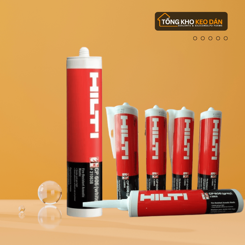 Keo silicone chống cháy lan Hilti CP606 - Daisan Store