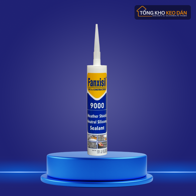 Keo silicone trung tính Fanxisil 9000 Neutral Silicone Sealant 300ml