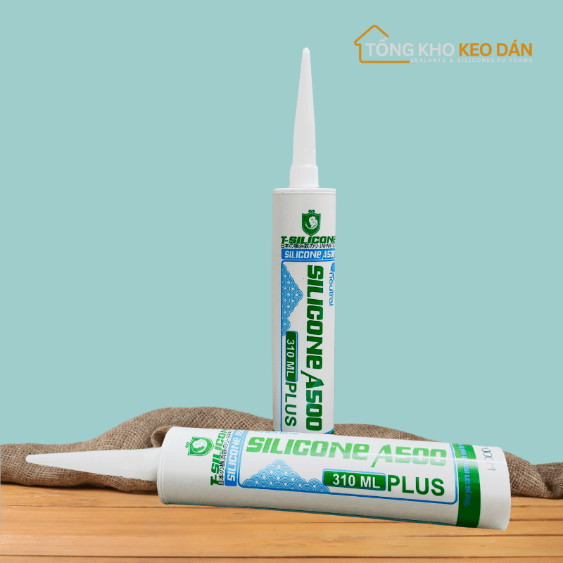 Keo T - silicone A500 Plus Đen, Cafe, Nâu Gỗ, Ghi Xám - Daisan Store