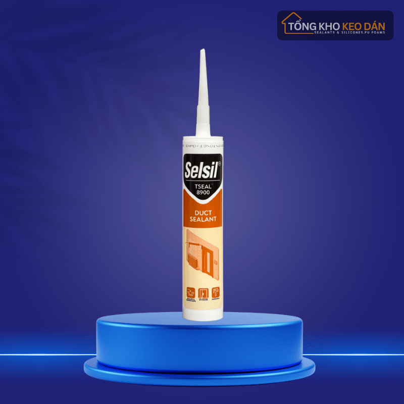 Keo Trám Đa Dụng Acrylic Selsil Tseal 8900 300ml - Daisan Store