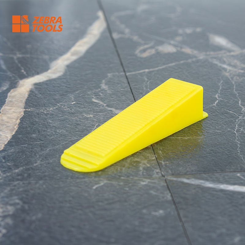 Kẹp cân bằng gạch đá nhựa trắng nhà máy 100 cái/túi - Daisan Store