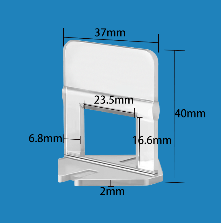 Kẹp cân bằng gạch men PP siêu bền kiểu hiện đại 3.6g - Daisan Store